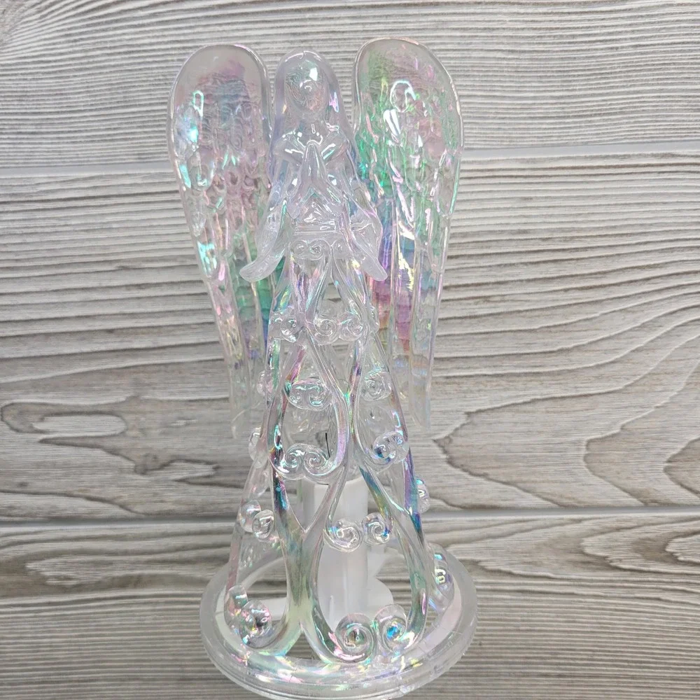 NOMA‎ Expressions Angel Tree Topper Iridescent Holiday Christmas Decor Vtg